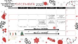 DECEMBER WORKSHOPS